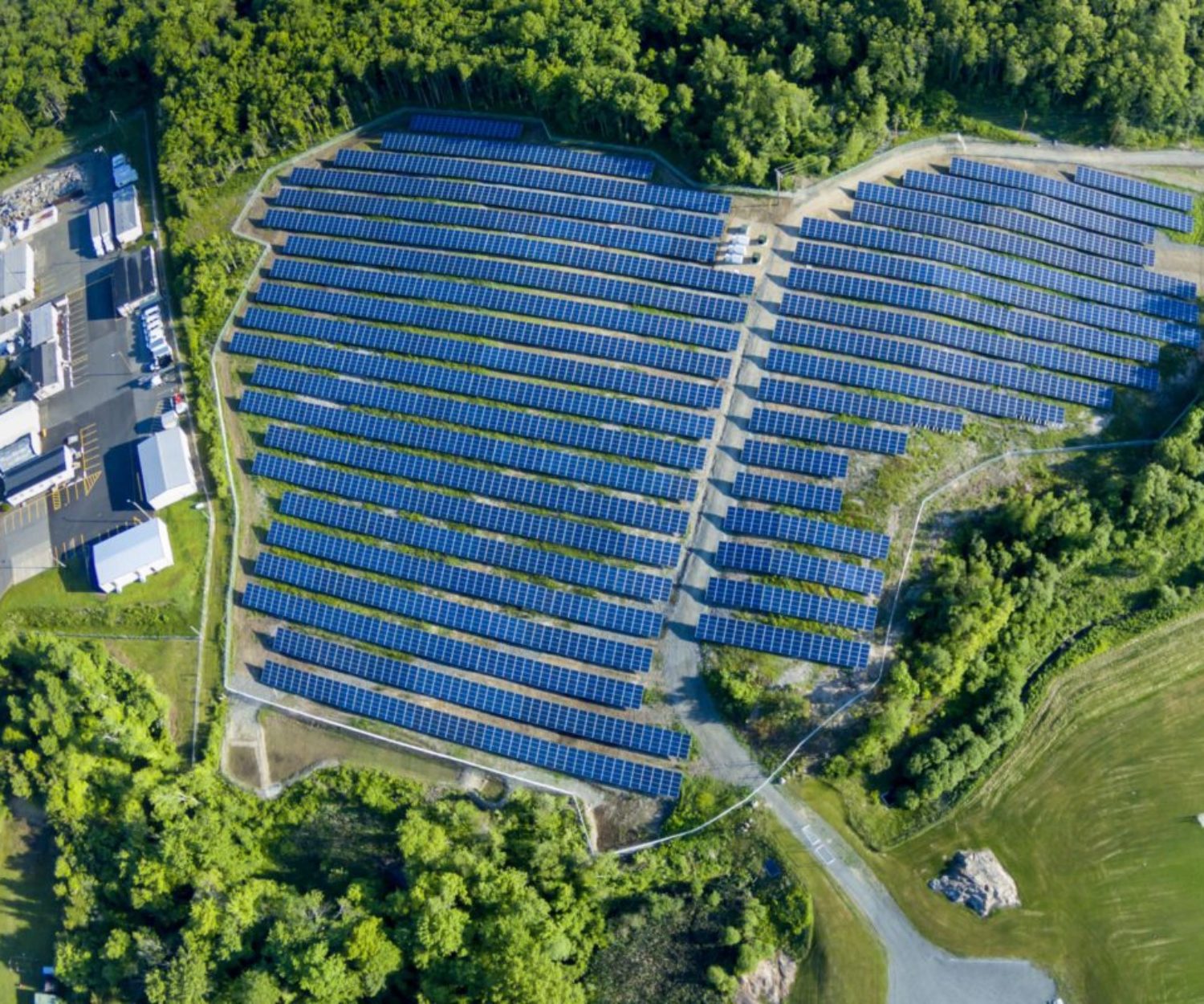 Borrego Solar installation at 3 Cailin Road in Beverly MA. (Photo By: Greg M. Cooper / Borrego Solar)