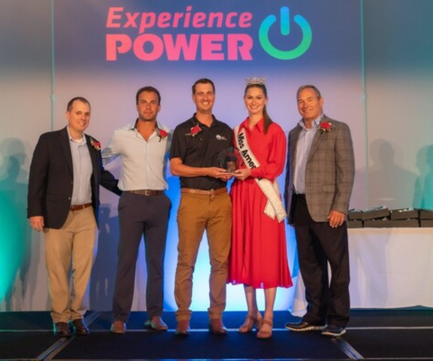 The Mount Olive project partners at the Experience POWER award reception in Savannah, Georgia