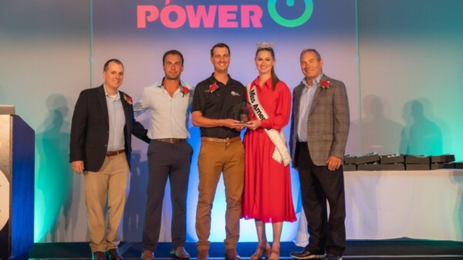 The Mount Olive project partners at the Experience POWER award reception in Savannah, Georgia